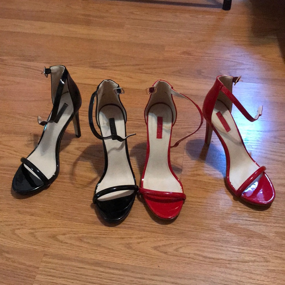 strap heels